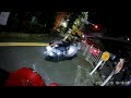 A car ignores a traffic light and crash a moped. And...! (Dashcam Traffic Accident)