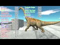 Animal vs. Dinosaurs vs. Human speed races. Flat ground course! | Animal Revolt Battle Simulator