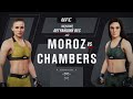 EA SPORT UFC 304 женский дивизион