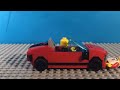 LEGO car crash tests (stop motion)