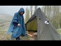 Extreme -48° Solo Camping 3 Days Solo Winter Camping Adventure in the Snowstorm, Bushcraft Survival