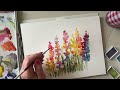 ASMR Watercolor Painting