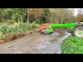 MASSIVE BEAVER DAM REMOVAL WITH A TELEHANDLER!