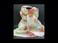 [45] Painting Silk Scarves w/Alcohol Inks: Flower Garden Technique