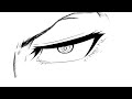 Drawing a Manga Eye