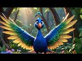 Peacock P’s Creative Adventure 3d animated film for small kids