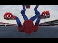 GTA 5 Ragdolls SPIDERMAN Jumps/Fails  (Euphoria Physics) #12