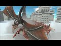 DRAGON vs 100 CARNIVORE DINOSAURS Animal Revolt Battle Simulator