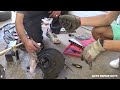 HOW TO REPLACE FRONT WHEEL BEARINGS without PRESS