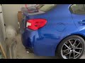 Subaru STI cold start (clean no wing) #shorts