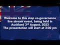( NZ )  stop Co- Governance live stream 3.8.23 Julian Batchelor.  ( nz history)