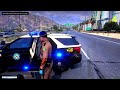 Playing GTA 5 As A POLICE OFFICER Highway Patrol|| FHP|| GTA 5 Mod| 4K