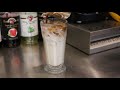 How to Make a Iced Latte | Barista Skills Training | iced latte