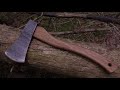 BLACKSMITHING - HOW I MADE AN AXE FROM SCRATCH