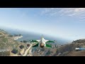 Franklin New Video Franklin Flying Jet F16 Thunder GTA 5 Jet Stunts GTA V