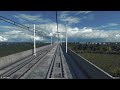 Cabview | Fastest Service on the High-Speed Rail | Channel Tunnel [Transport Fever 2 Bohai Map]