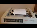 Oki MICROLINE 590 Dot Matrix Printer 24 pin Okidata