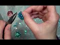 DIY Glitter Glue Earrings!