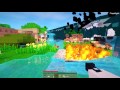 WE LOST OUR HOME! THE NEIGHBORHOOD FLOODS! (Minecraft Roleplay)