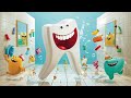 😁Toothbrushes and Toothpaste🦷 Good song🎶 #animation #baby