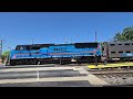 Metra 502 Stopping at Franklin Park, IL 4/8/2024