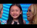 GMA Day's epic diva surprise for pint-sized singing superstar Malea Emma