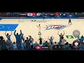 NBA LIVE MOBILE - upgrade the team franchise - The conference semifinals