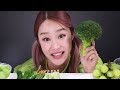 Hulk Green food 헐크 지니와 초록색 음식 Mukbang JiniYum 지니얌 먹방