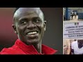 Sadio Mane: Football's philanthropist