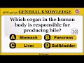 How Good is Your General Knowledge? 42-Questions Brain Quiz! | GK Thur Quiz 3
