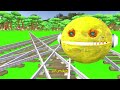 踏切アニメ  あぶない電車 TRAIN THOMAS 🚦 Fumikiri 3D Railroad Crossing Animation # train #1