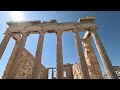 Walking Tour of Acropolis Hill in Athens | 4K