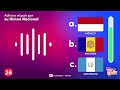 Adivina el País por su Himno Nacional 🥁🔊🤔 | Test de Cultura General | PlayQuiz Trivia