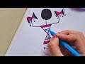 How to Draw Warli Art Drawing/ Easy Step by Step Warli Drawing Tutorial/ Warli Painting Ideas