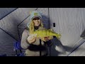 Ice Fishing for JUMBO PERCH!! (Drop-Shot Rig)