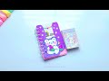 How to Make 2 Layers Cute Bear Notebook at Home _ DIY cute bear notebook