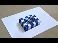 3d drawing on paper 3d trick art