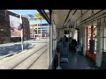 Linz Bombardier Cityrunner: Linie 2 Hillerstraße - solarCity (4K)