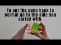 How to do the crosses pattern on 3x3 Rubik's Cube.