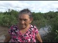 Inundaciones tras desbordamiento del río Jiboa