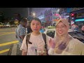 Chinese muslim went to China town in Malaysia