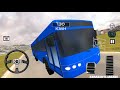 Indian Police Bus Simulator | Bus Transporter New Blue Bus Unlocked - Android GamePlay HD