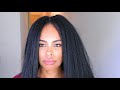 NO Cornrows CROCHET BRAIDS & No leave out (BRAIDLESS protective style)