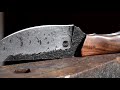 Making a knife out of a salvaged leaf spring