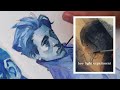 How to Paint Portraits with Just Two Colours | Watercolour Tutorial