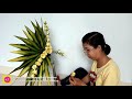 HOW TO DIY Flower Arragement YELLOW ROSE BEAUTIFUL at home ? episode 107