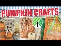 EASY (Pumpkin) Dollar Tree FALL Crafts | Farmhouse DIY Decor