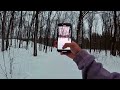 Winter Hiking in Chelsea, QC | Insta360 Ace Pro | PureVideo | Mouth Mount POV