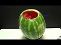 WATERMELON VS COCA COLA VS MENTOS Experiment WATERMELON vs MATCHES