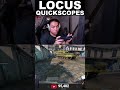 This is what a QUICKSCOPE looks like in LOCUS #shorts #codm